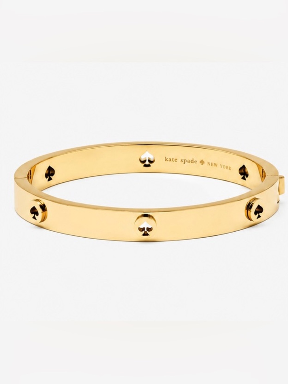 kate spade Gold Spade Accent Bangle Bracelet / New ✨ - Picture 3 of 8